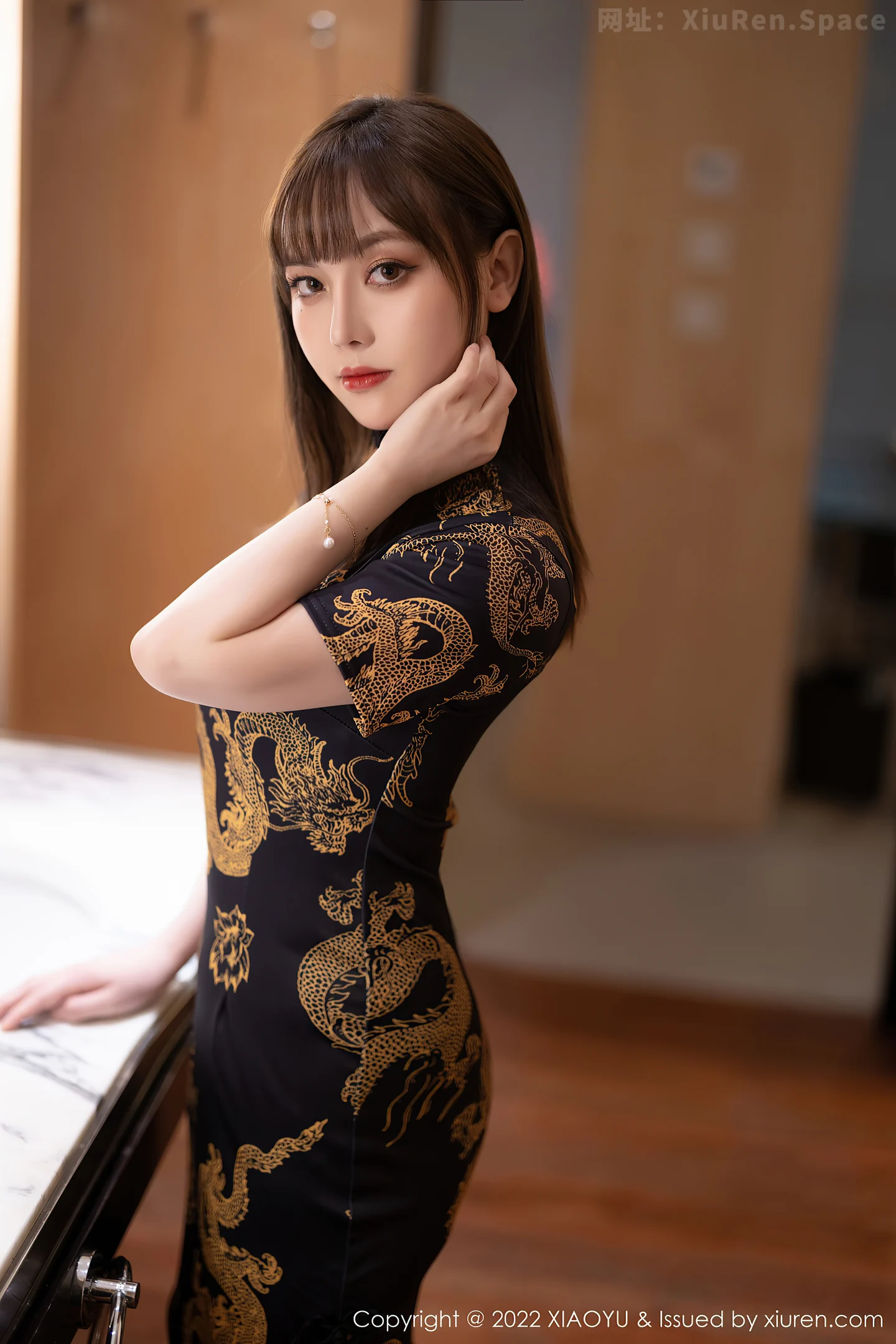 豆瓣酱旗袍国韵写真1